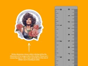 Whitney Houston Sticker