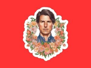 Tom Cruise Sticker
