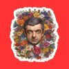 Mr Bean Rowan Atkinson Sticker