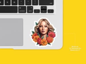 Jennifer Lawrence Sticker