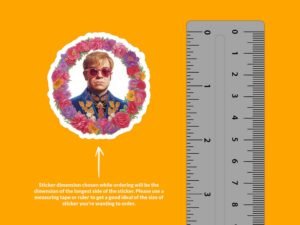 Elton John Sticker