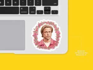 Brad Pitt Sticker