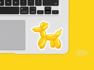 Balloon Dog Sticker