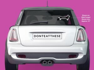 Easily Distracted by Wieners Sticker