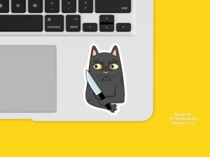 Danger Kitty Sticker