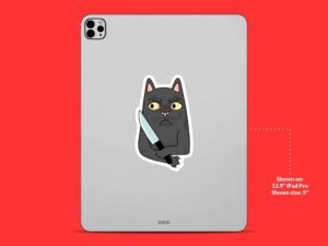 Danger Kitty Sticker