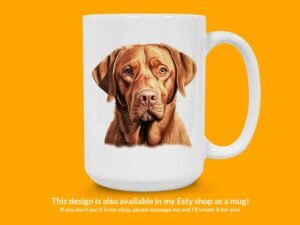 Fox Red Labrador Sticker