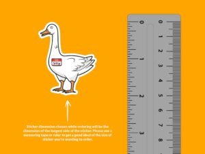 Silly Goose Sticker