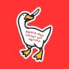 Angry Goose Sticker