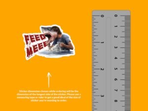 Hangry Feed Me Sticker