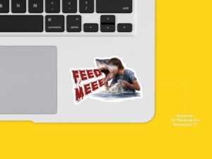 Hangry Feed Me Sticker