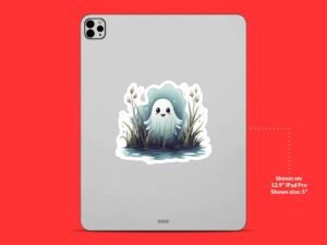 Cute Ghost Sticker