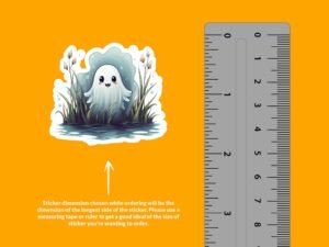 Cute Ghost Sticker