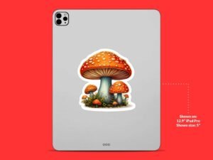 Mushroom Sticker