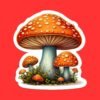 Mushroom Sticker