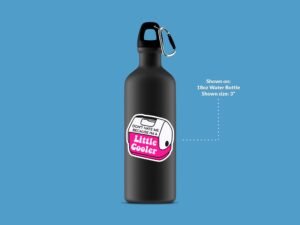 Wish You Were A Little Cooler Sticker