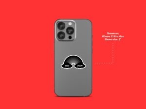 Rainbow Dead Inside Sticker