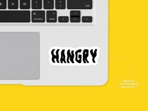 Hangry Sticker