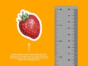 Strawberry Sticker