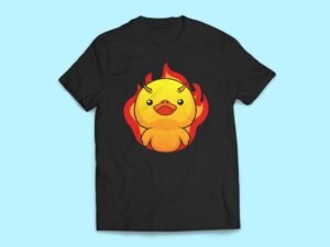 Raise Hell Duck Sticker