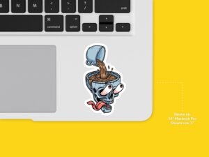 Coffee Addict Sticker