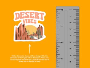 Desert Vibes Sticker