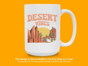 Desert Vibes Sticker