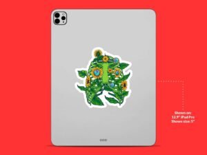 Plant Skeleton Sticker