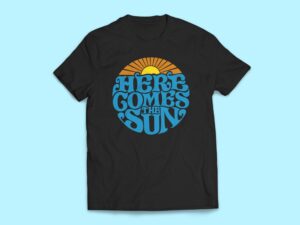 Here Comes The Sun Sticker