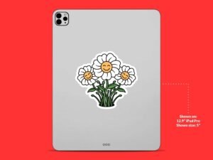 Happy Flower Sticker
