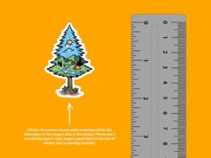 Outdoors Tree Sticker
