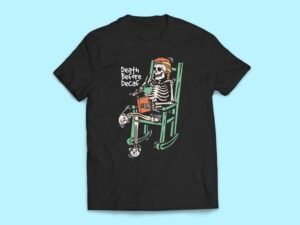 Death Before Decaf Sticker