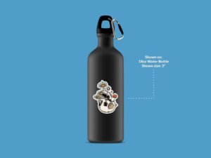 Mushroom Skull Sticker