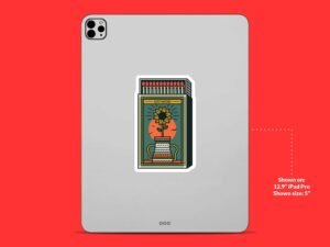 Safety Matches Sticker