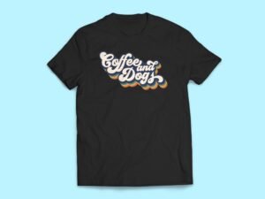 Coffee and Dogs Sticker