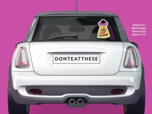 We Are Not Alone Alien UFO Sticker