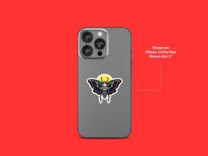 Death's Head Hawkmoth Moth Sticker