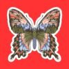 Outdoors Butterfly sticker