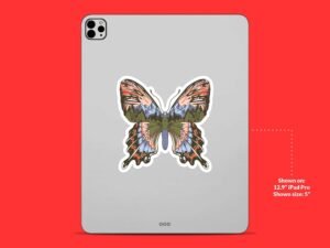 Outdoors Butterfly sticker