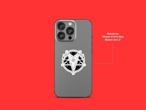 Pentagram Goat Sticker