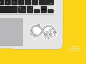 Ouroboros Infinity Snake Sticker