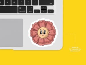 Cute Flower Sticker