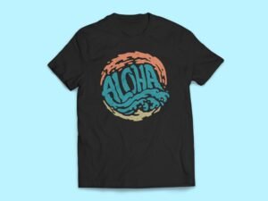 Aloha Waves Sticker