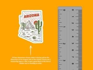 Arizona Sunset Sticker
