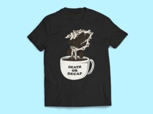 Death or Decaf Sticker