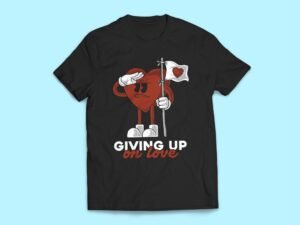 Giving Up On Love Sticker