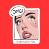 OMG He Didn't Like My Post Sticker