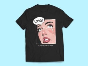 OMG He Didn't Like My Post Sticker