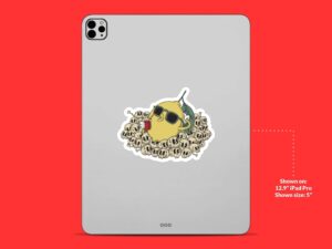 Humanade Lemon Vampire sticker