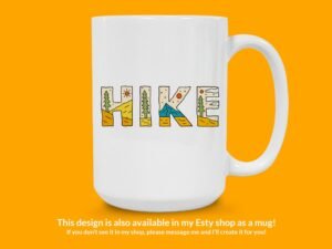Hike Hiking Sticker
